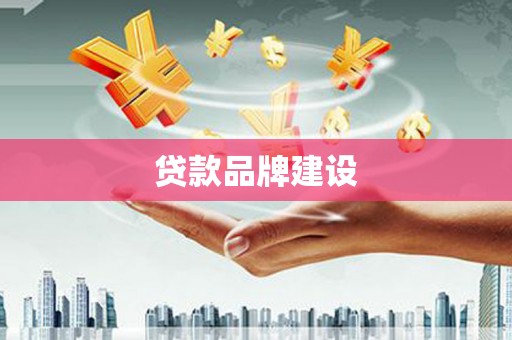 西畴贷款品牌建设