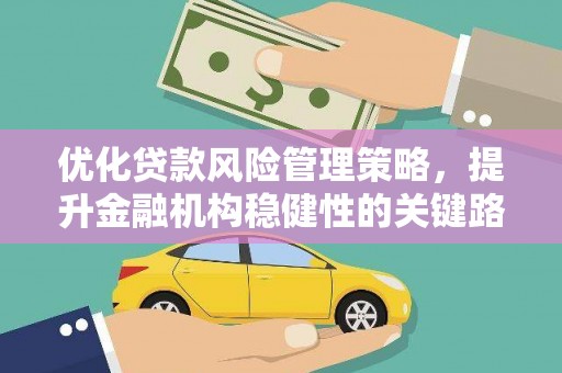西畴优化贷款风险管理策略，提升金融机构稳健性的关键路径