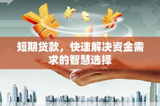 西畴短期贷款，快速解决资金需求的智慧选择