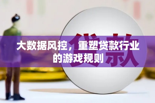 西畴大数据风控，重塑贷款行业的游戏规则