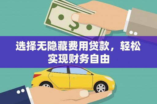 西畴选择无隐藏费用贷款，轻松实现财务自由