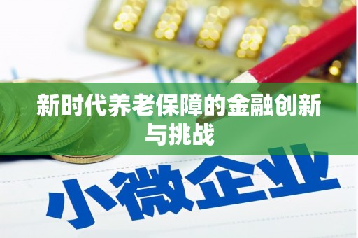 西畴新时代养老保障的金融创新与挑战