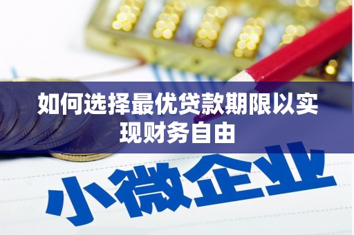 西畴如何选择最优贷款期限以实现财务自由
