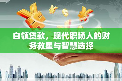 西畴白领贷款，现代职场人的财务救星与智慧选择