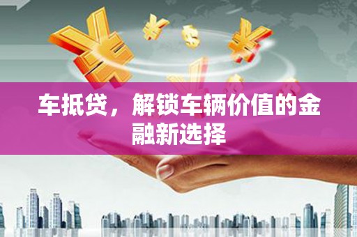西畴车抵贷，解锁车辆价值的金融新选择