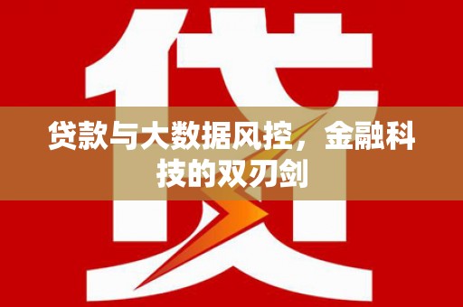 西畴贷款与大数据风控，金融科技的双刃剑