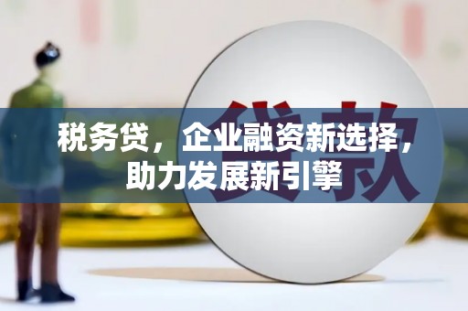 西畴税务贷，企业融资新选择，助力发展新引擎