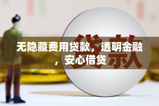 西畴无隐藏费用贷款，透明金融，安心借贷