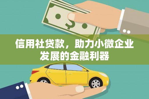 西畴信用社贷款，助力小微企业发展的金融利器