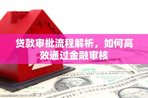 西畴贷款审批流程解析，如何高效通过金融审核