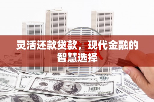 西畴灵活还款贷款，现代金融的智慧选择