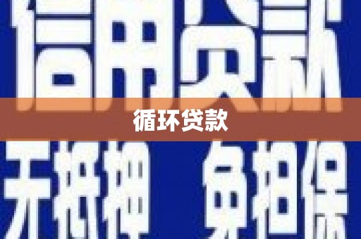 西畴循环贷款