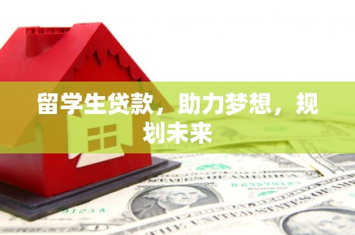 西畴留学生贷款，助力梦想，规划未来