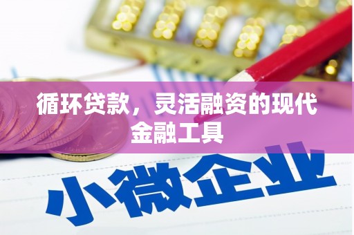 西畴循环贷款，灵活融资的现代金融工具