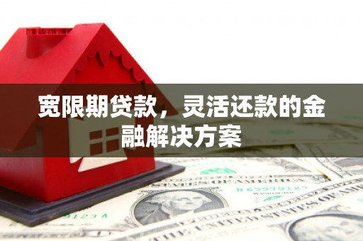 西畴宽限期贷款，灵活还款的金融解决方案