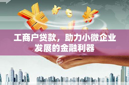 西畴工商户贷款，助力小微企业发展的金融利器