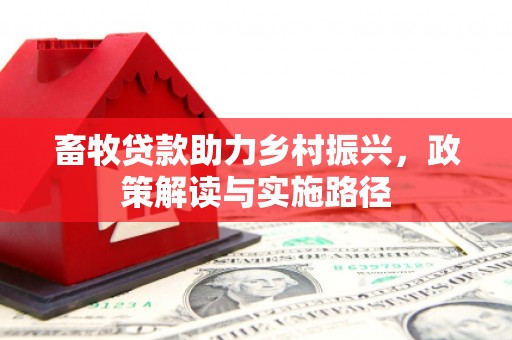 西畴畜牧贷款助力乡村振兴，政策解读与实施路径
