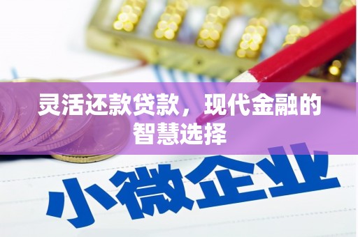 西畴灵活还款贷款，现代金融的智慧选择