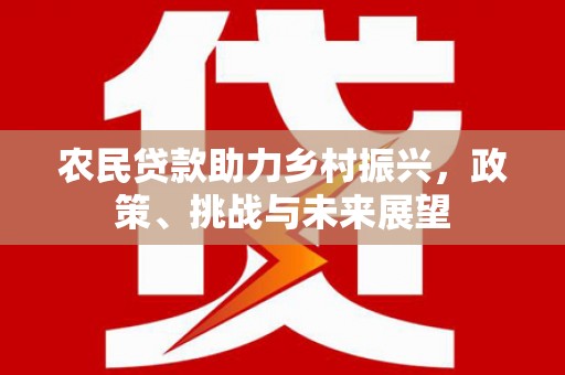 西畴农民贷款助力乡村振兴，政策、挑战与未来展望