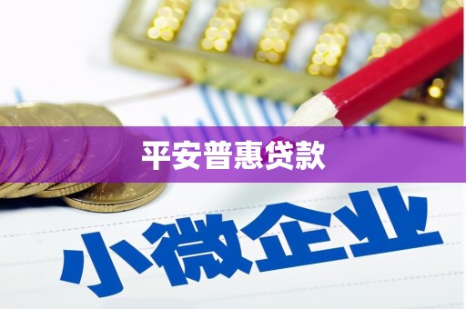 西畴平安普惠贷款