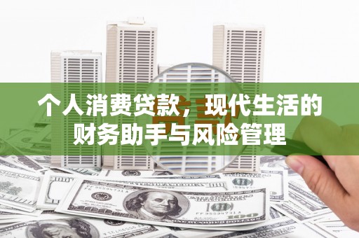 西畴个人消费贷款，现代生活的财务助手与风险管理