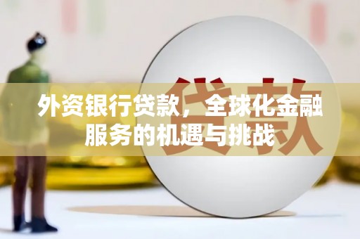西畴外资银行贷款，全球化金融服务的机遇与挑战