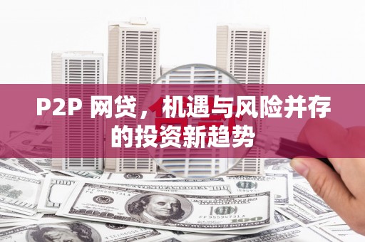 西畴P2P 网贷，机遇与风险并存的投资新趋势