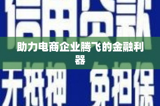 西畴助力电商企业腾飞的金融利器