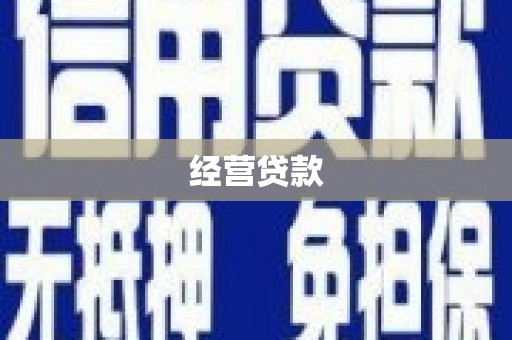 西畴经营贷款